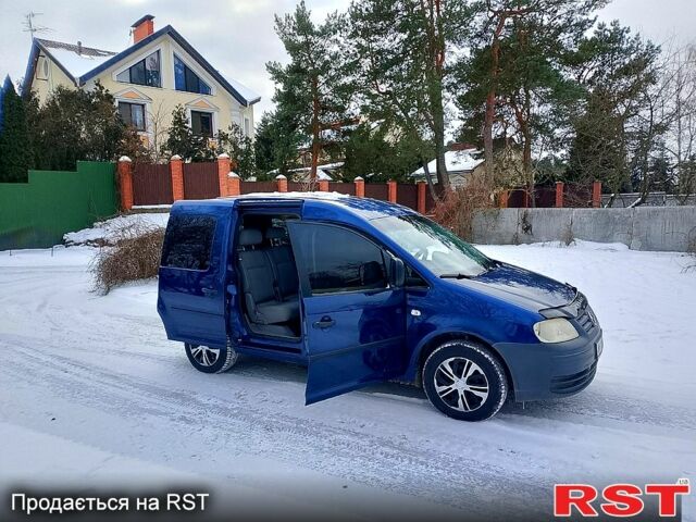 Синий Фольксваген Кадди, объемом двигателя 1.9 л и пробегом 43000 тыс. км за 5700 $, фото 1 на Automoto.ua