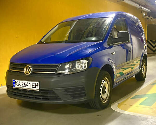 Синий Фольксваген Кадди, объемом двигателя 1.97 л и пробегом 123 тыс. км за 13300 $, фото 1 на Automoto.ua