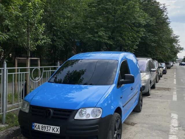 Синий Фольксваген Кадди, объемом двигателя 1.9 л и пробегом 421 тыс. км за 5500 $, фото 1 на Automoto.ua