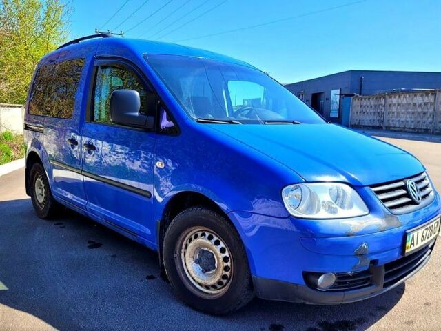 Синій Фольксваген Кадді, об'ємом двигуна 1.9 л та пробігом 216 тис. км за 3400 $, фото 1 на Automoto.ua