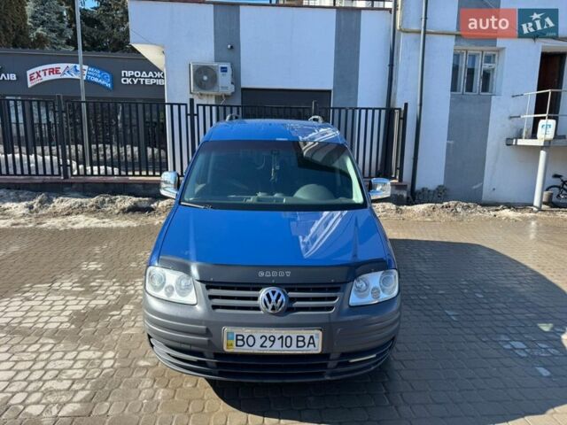 Синий Фольксваген Кадди, объемом двигателя 1.9 л и пробегом 315 тыс. км за 4800 $, фото 1 на Automoto.ua