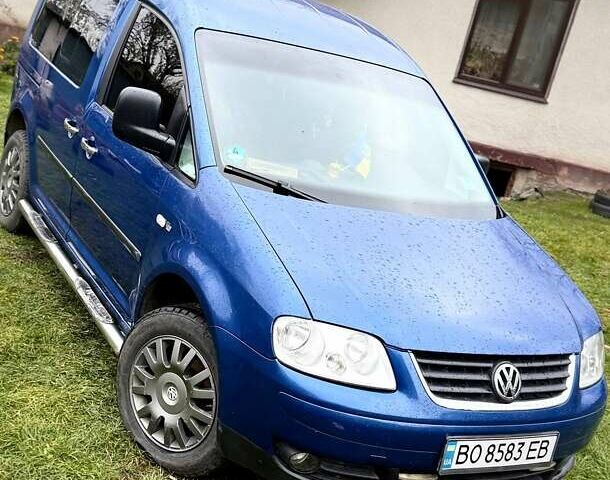 Синий Фольксваген Кадди, объемом двигателя 1.4 л и пробегом 260 тыс. км за 6000 $, фото 1 на Automoto.ua