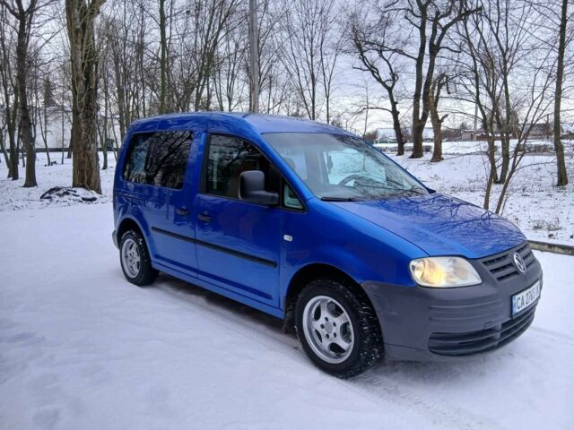 Синий Фольксваген Кадди, объемом двигателя 1.4 л и пробегом 258 тыс. км за 4650 $, фото 1 на Automoto.ua
