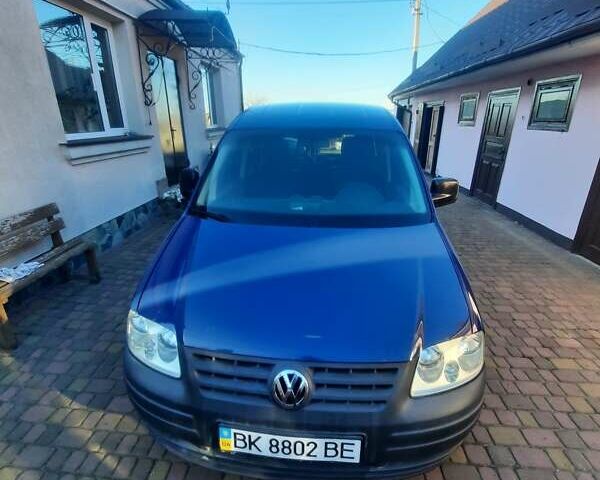 Синий Фольксваген Кадди, объемом двигателя 1.9 л и пробегом 334 тыс. км за 4600 $, фото 1 на Automoto.ua