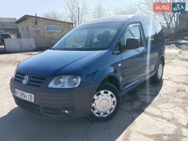 Синий Фольксваген Кадди, объемом двигателя 1.97 л и пробегом 300 тыс. км за 4850 $, фото 1 на Automoto.ua