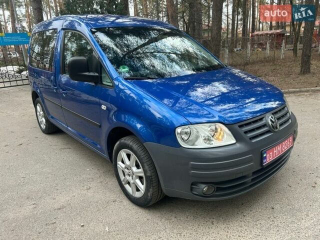 Синий Фольксваген Кадди, объемом двигателя 1.6 л и пробегом 243 тыс. км за 6900 $, фото 1 на Automoto.ua
