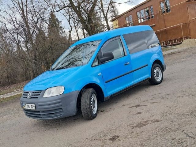 Синий Фольксваген Кадди, объемом двигателя 2 л и пробегом 666 тыс. км за 3588 $, фото 1 на Automoto.ua