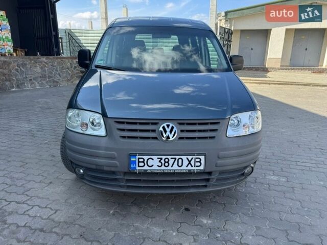 Синий Фольксваген Кадди, объемом двигателя 1.6 л и пробегом 220 тыс. км за 6600 $, фото 1 на Automoto.ua