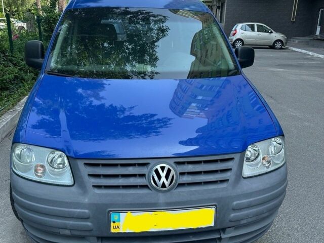 Синий Фольксваген Кадди, объемом двигателя 1.9 л и пробегом 385 тыс. км за 5500 $, фото 1 на Automoto.ua