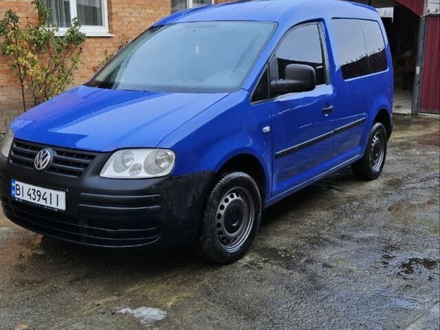 Синий Фольксваген Кадди, объемом двигателя 1.4 л и пробегом 333 тыс. км за 4500 $, фото 1 на Automoto.ua