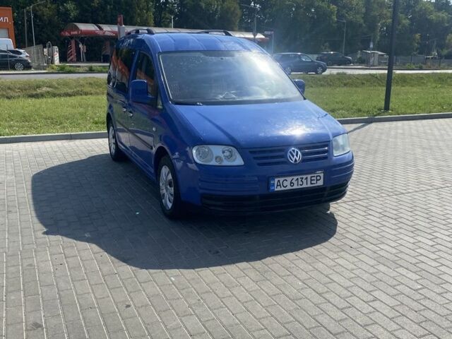 Синий Фольксваген Кадди, объемом двигателя 1.9 л и пробегом 299 тыс. км за 5600 $, фото 1 на Automoto.ua