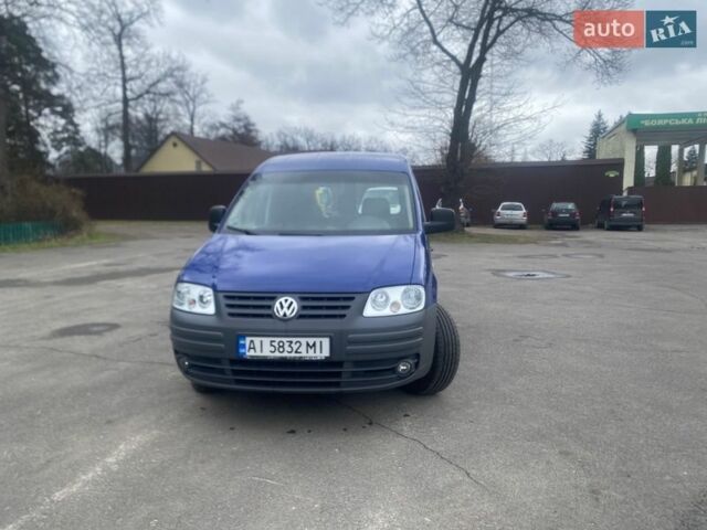 Синий Фольксваген Кадди, объемом двигателя 1.97 л и пробегом 386 тыс. км за 5000 $, фото 1 на Automoto.ua