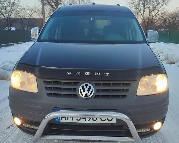 Синий Фольксваген Кадди, объемом двигателя 1.9 л и пробегом 248 тыс. км за 7100 $, фото 1 на Automoto.ua