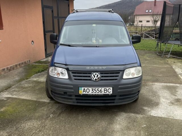 Синий Фольксваген Кадди, объемом двигателя 2 л и пробегом 252 тыс. км за 5999 $, фото 1 на Automoto.ua