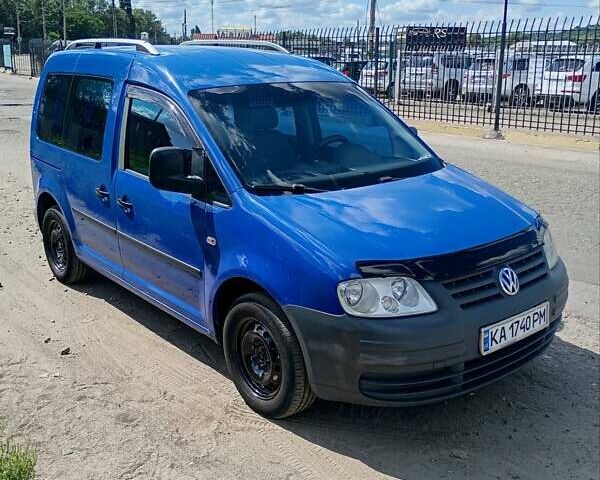 Синий Фольксваген Кадди, объемом двигателя 1.4 л и пробегом 370 тыс. км за 5600 $, фото 1 на Automoto.ua