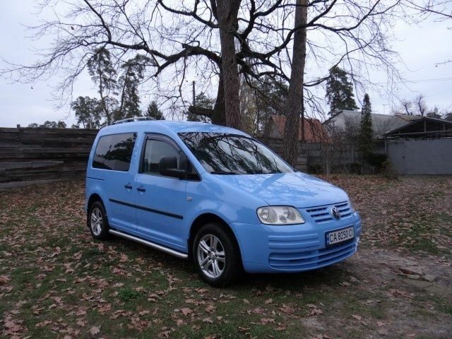 Синий Фольксваген Кадди, объемом двигателя 2 л и пробегом 250 тыс. км за 5700 $, фото 1 на Automoto.ua