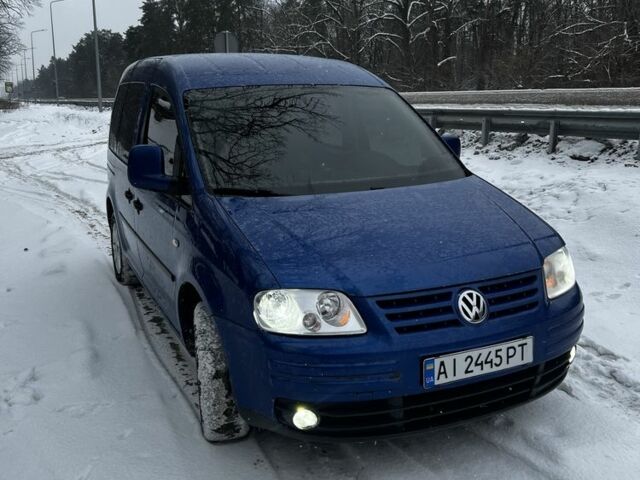 Синій Фольксваген Кадді, об'ємом двигуна 2 л та пробігом 320 тис. км за 6500 $, фото 1 на Automoto.ua