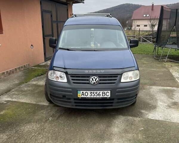 Синий Фольксваген Кадди, объемом двигателя 1.97 л и пробегом 253 тыс. км за 5900 $, фото 1 на Automoto.ua