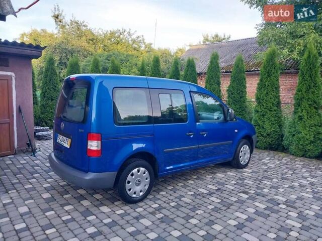 Синий Фольксваген Кадди, объемом двигателя 1.4 л и пробегом 200 тыс. км за 7500 $, фото 1 на Automoto.ua