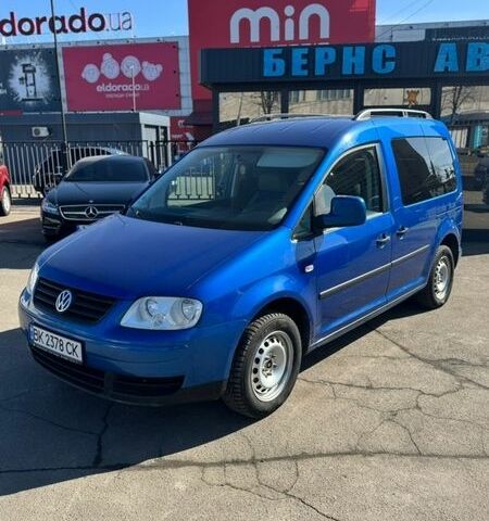 Синий Фольксваген Кадди, объемом двигателя 1.9 л и пробегом 257 тыс. км за 9300 $, фото 1 на Automoto.ua