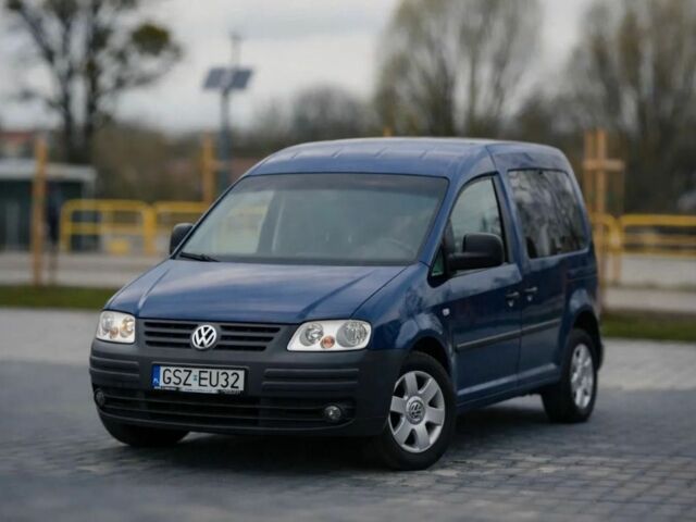 Синий Фольксваген Кадди, объемом двигателя 1.9 л и пробегом 235 тыс. км за 4900 $, фото 1 на Automoto.ua