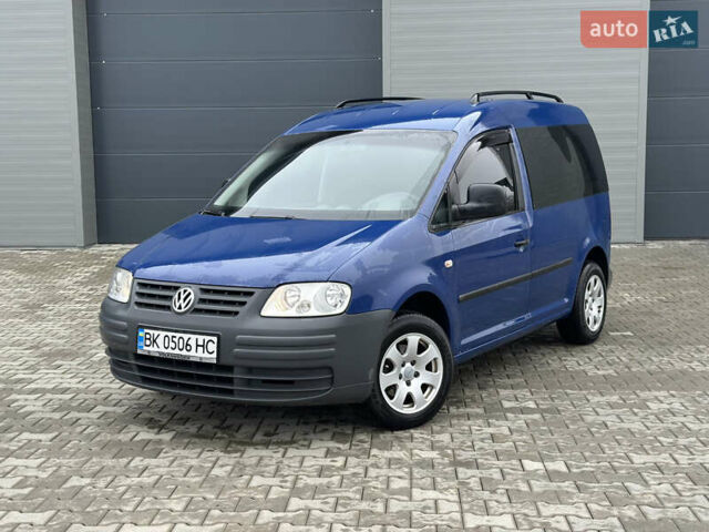 Синий Фольксваген Кадди, объемом двигателя 1.9 л и пробегом 361 тыс. км за 7650 $, фото 1 на Automoto.ua
