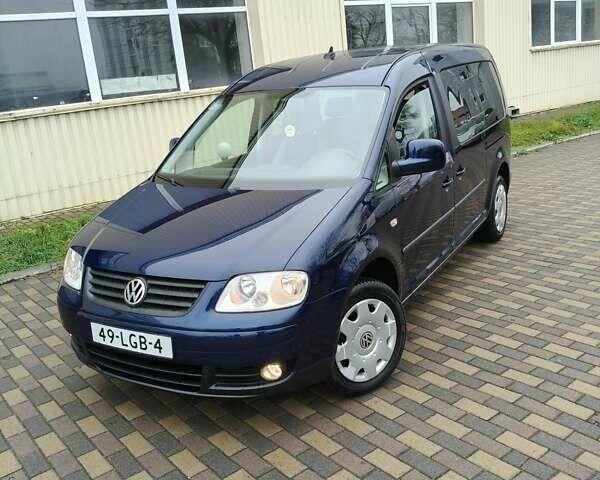Синий Фольксваген Кадди, объемом двигателя 1.9 л и пробегом 193 тыс. км за 11350 $, фото 1 на Automoto.ua