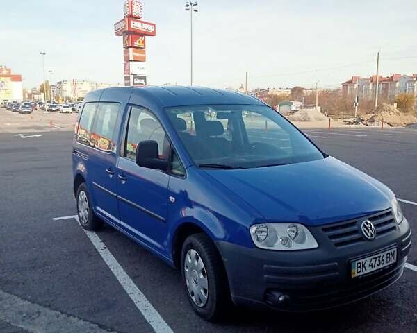 Синий Фольксваген Кадди, объемом двигателя 2 л и пробегом 189 тыс. км за 6700 $, фото 1 на Automoto.ua