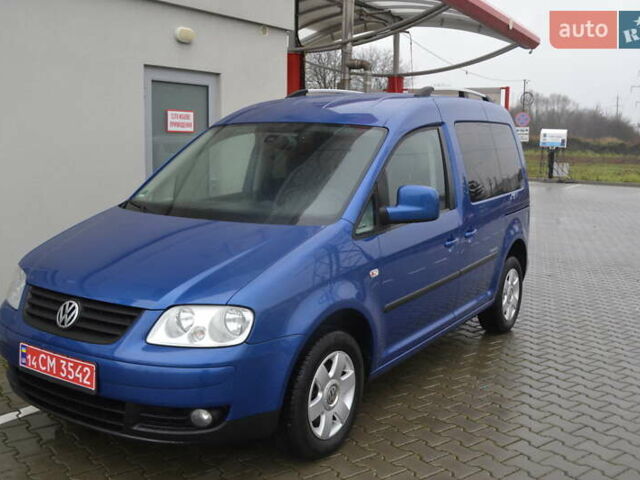 Синій Фольксваген Кадді, об'ємом двигуна 1.6 л та пробігом 216 тис. км за 9950 $, фото 1 на Automoto.ua