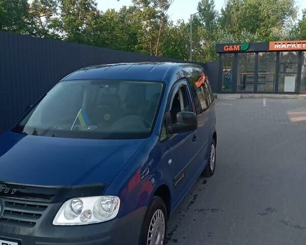 Синий Фольксваген Кадди, объемом двигателя 2 л и пробегом 260 тыс. км за 6900 $, фото 1 на Automoto.ua