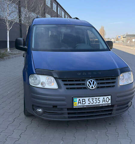 Синий Фольксваген Кадди, объемом двигателя 1.97 л и пробегом 315 тыс. км за 6100 $, фото 1 на Automoto.ua