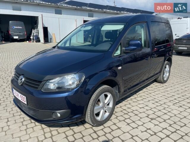 Синий Фольксваген Кадди, объемом двигателя 1.6 л и пробегом 215 тыс. км за 10999 $, фото 1 на Automoto.ua