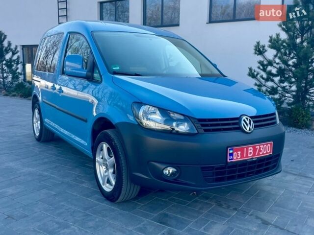 Синій Фольксваген Кадді, об'ємом двигуна 2 л та пробігом 227 тис. км за 11400 $, фото 1 на Automoto.ua