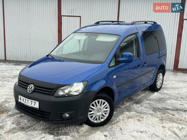 Синий Фольксваген Кадди, объемом двигателя 1.6 л и пробегом 236 тыс. км за 11800 $, фото 1 на Automoto.ua