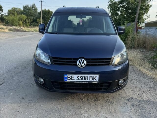 Синий Фольксваген Кадди, объемом двигателя 2 л и пробегом 200 тыс. км за 9906 $, фото 1 на Automoto.ua