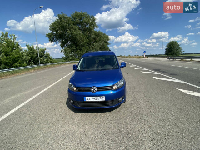 Синій Фольксваген Кадді, об'ємом двигуна 1.6 л та пробігом 150 тис. км за 15500 $, фото 1 на Automoto.ua