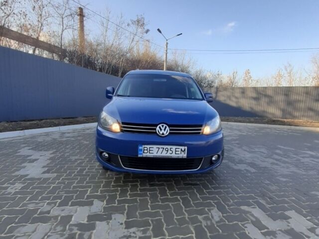 Синий Фольксваген Кадди, объемом двигателя 1.6 л и пробегом 190 тыс. км за 12600 $, фото 1 на Automoto.ua