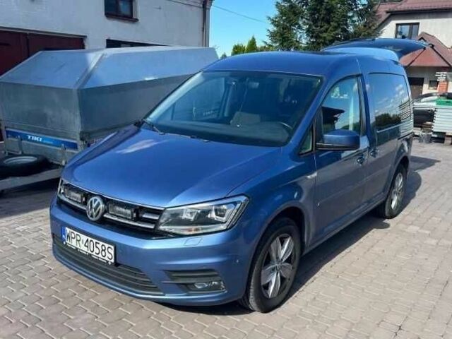 Синий Фольксваген Кадди, объемом двигателя 2 л и пробегом 159 тыс. км за 9200 $, фото 1 на Automoto.ua