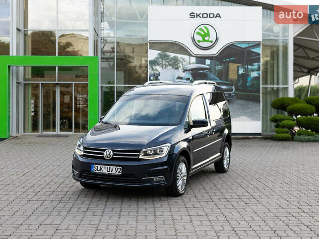 Синий Фольксваген Кадди, объемом двигателя 2 л и пробегом 257 тыс. км за 18800 $, фото 1 на Automoto.ua