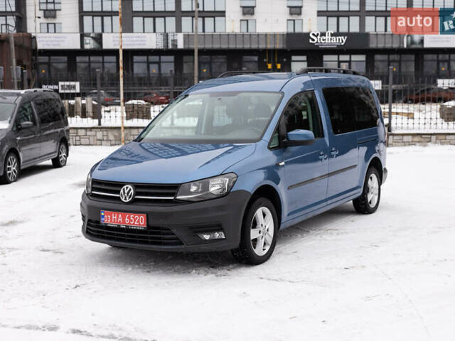Синий Фольксваген Кадди, объемом двигателя 2 л и пробегом 206 тыс. км за 17300 $, фото 1 на Automoto.ua