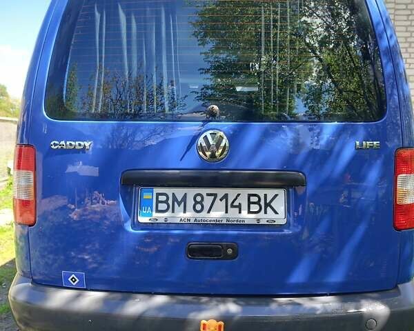 Синий Фольксваген Кадди, объемом двигателя 1.4 л и пробегом 146 тыс. км за 5950 $, фото 1 на Automoto.ua