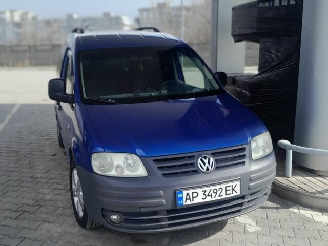 Синий Фольксваген Кадди, объемом двигателя 1.9 л и пробегом 287 тыс. км за 5800 $, фото 1 на Automoto.ua