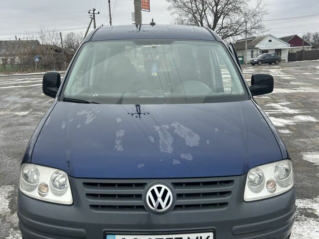 Синий Фольксваген Кадди, объемом двигателя 1.9 л и пробегом 410 тыс. км за 8500 $, фото 1 на Automoto.ua