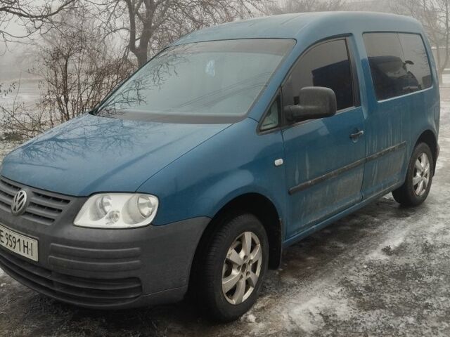 Зеленый Фольксваген Кадди, объемом двигателя 1.9 л и пробегом 288 тыс. км за 5500 $, фото 1 на Automoto.ua