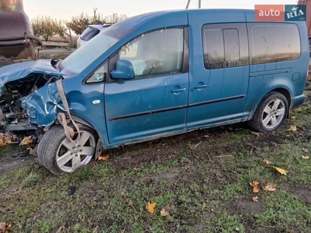 Зеленый Фольксваген Кадди, объемом двигателя 1.9 л и пробегом 350 тыс. км за 3000 $, фото 1 на Automoto.ua