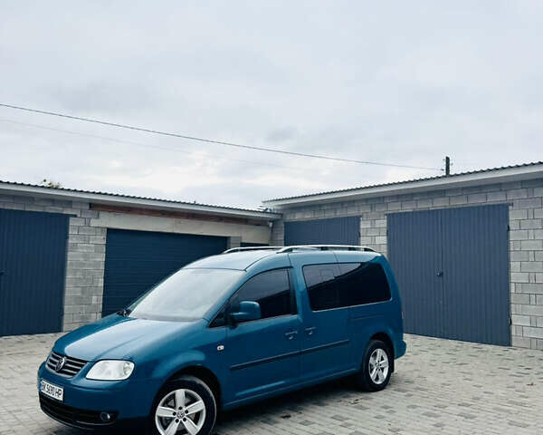 Зеленый Фольксваген Кадди, объемом двигателя 1.9 л и пробегом 313 тыс. км за 9400 $, фото 1 на Automoto.ua