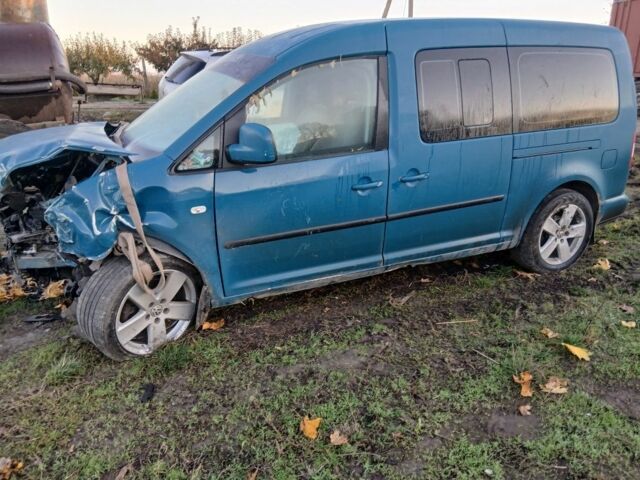 Зеленый Фольксваген Кадди, объемом двигателя 1.9 л и пробегом 350 тыс. км за 3000 $, фото 1 на Automoto.ua