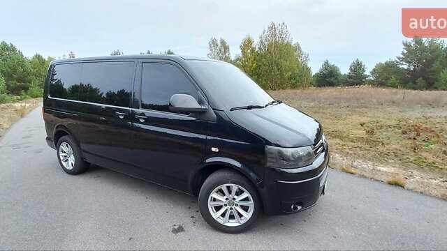 Чорний Фольксваген Каравелла, об'ємом двигуна 1.97 л та пробігом 235 тис. км за 19000 $, фото 1 на Automoto.ua