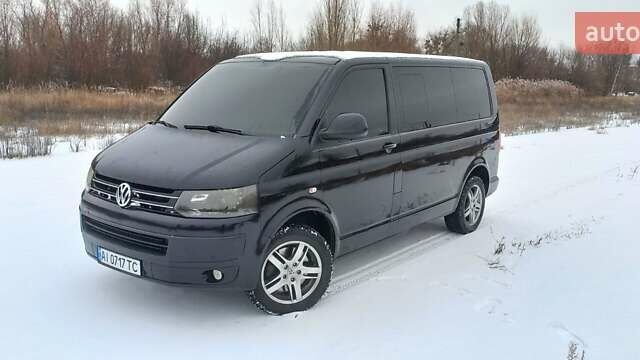 Черный Фольксваген Каравелла, объемом двигателя 1.97 л и пробегом 236 тыс. км за 19900 $, фото 1 на Automoto.ua