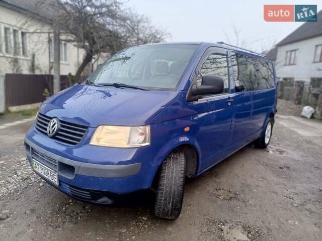Синій Фольксваген Каравелла, об'ємом двигуна 2.5 л та пробігом 410 тис. км за 7900 $, фото 1 на Automoto.ua